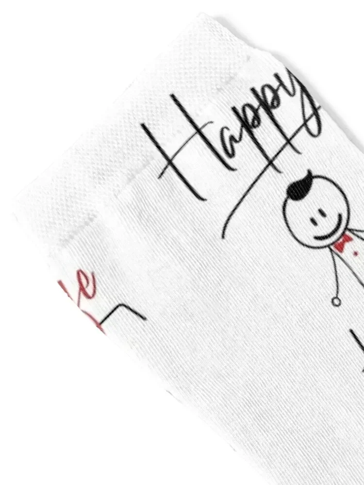 Happy wife happy life Socks tennis designer brand men cotton high quality Men Socks Luxury Brand Women's