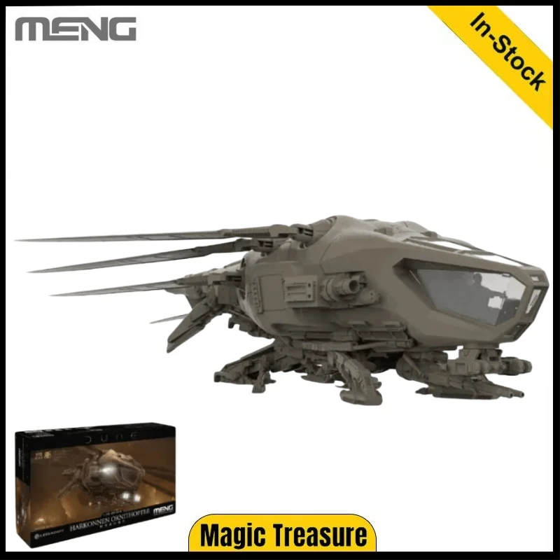 【In Stock】MENG Model DS-009 Harkonnen Ornithopter Dune 2 1/72 Scale Glue-free Assembled Movable Model Kit Collection Gift