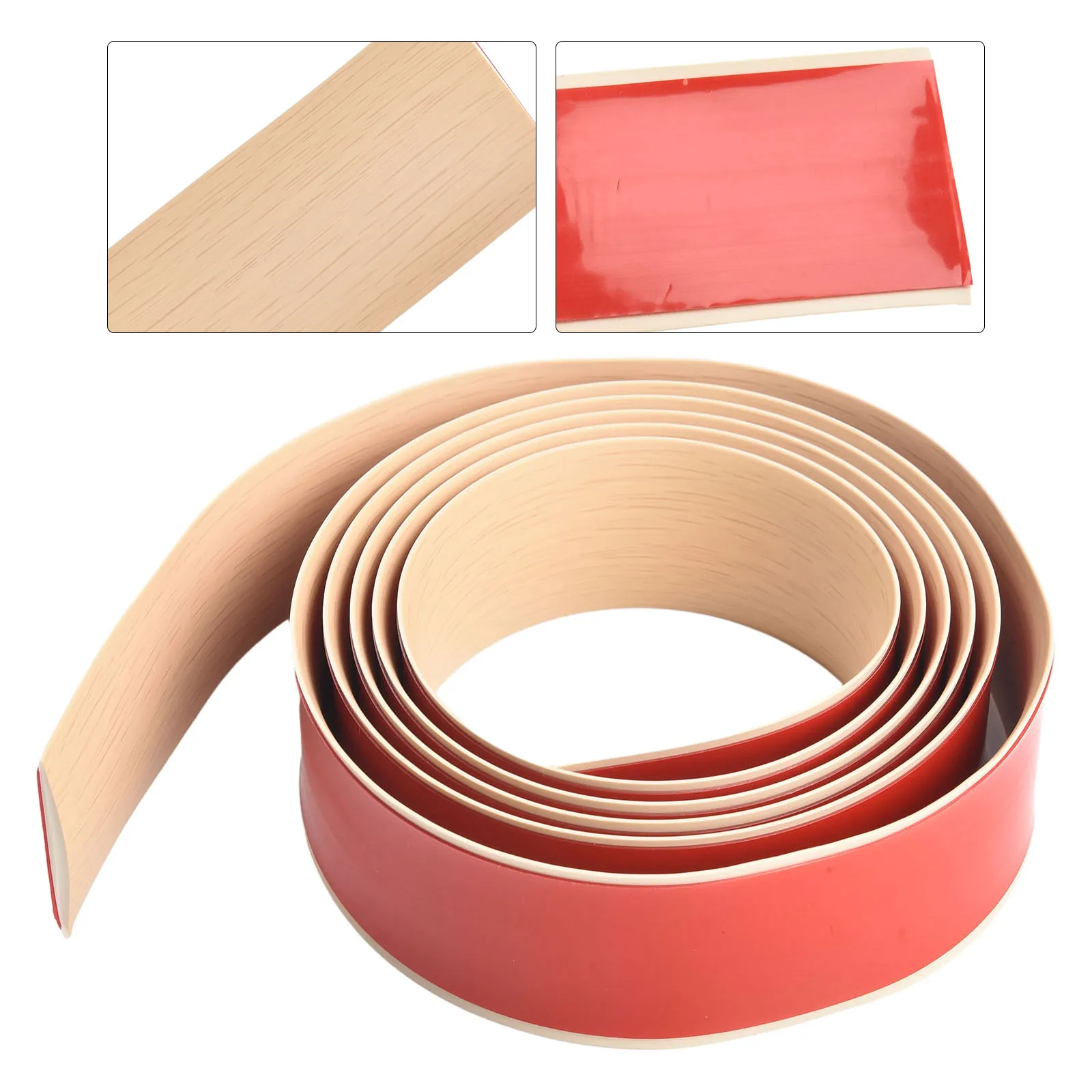 2M Self Adhesive PVC Flat Flooring Threshold Transition Strip Laminate Floor Door Divider Strip Decorative Line