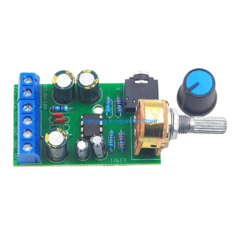 Miniatur-Soundverstärkermodul, Doppelkanal-Eingang, 1,5 W Ausgang für Enthusiasten Y4QF – Detail 4