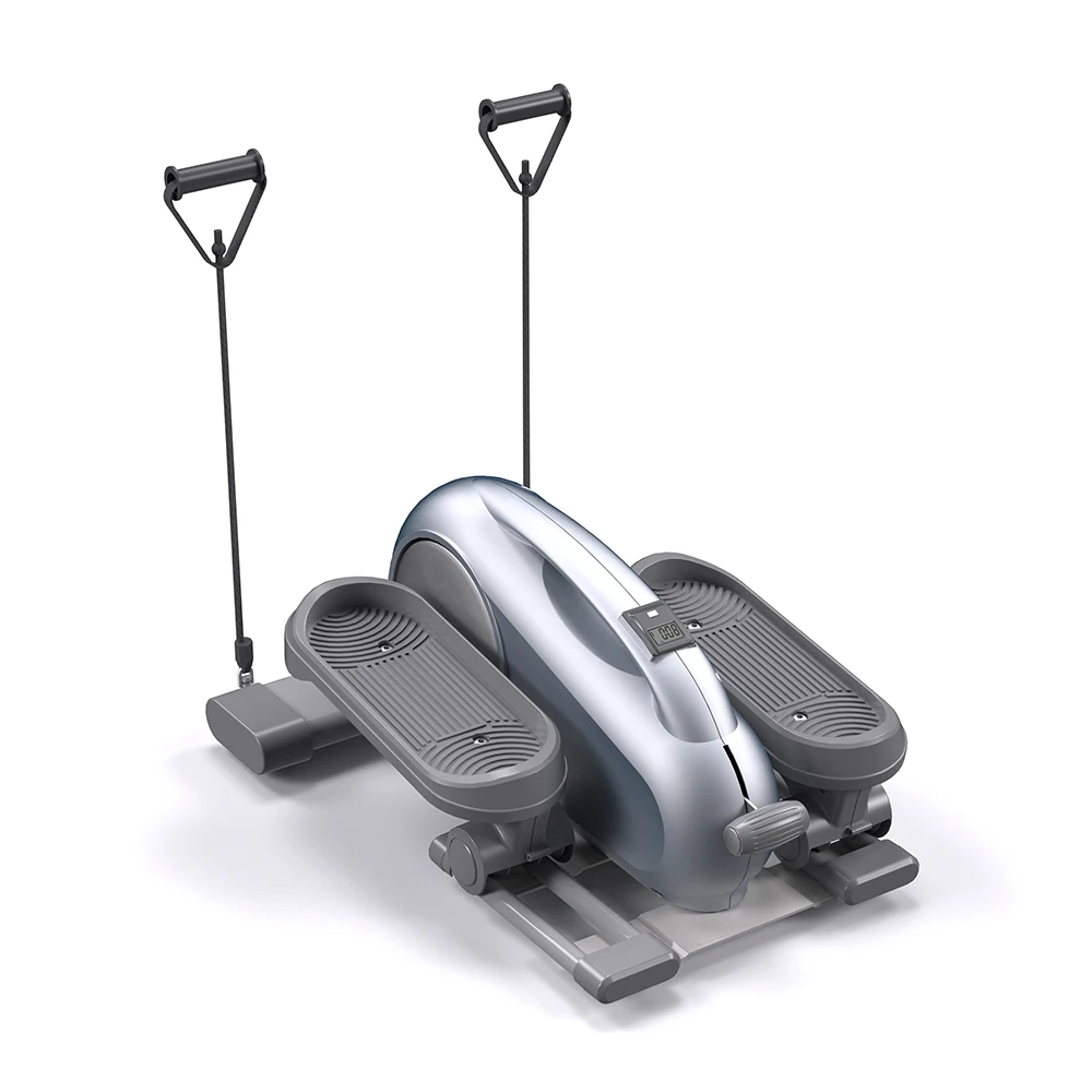 5 Desk Under Indoor Elliptical Multifunctional Cardio Training Elliptical Leg Exerciser Electric Cross Trainer