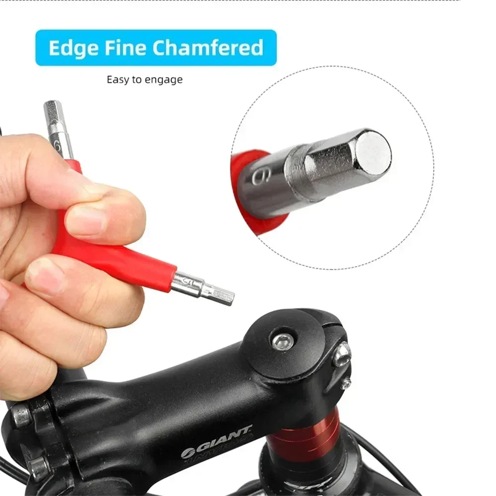 

Y-Shaped 3 Way Hex Wrench Inner Hexagon Spanner 4/5/6mm for Outdoor Camping Cycling Mountain Bike Bicycle Maintance Repair Tool