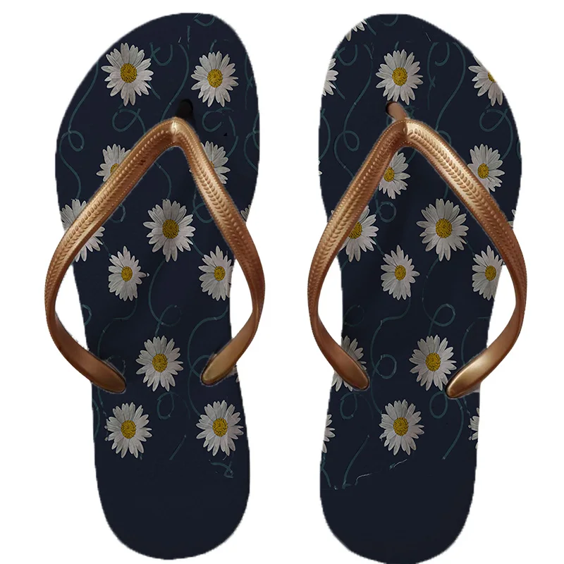 2023 Havana Non-slip Wear-resistant Trendy Outer Wear Comfortable Women\'s Flip-flops Co-branded Fashion Slippers Female Shoes