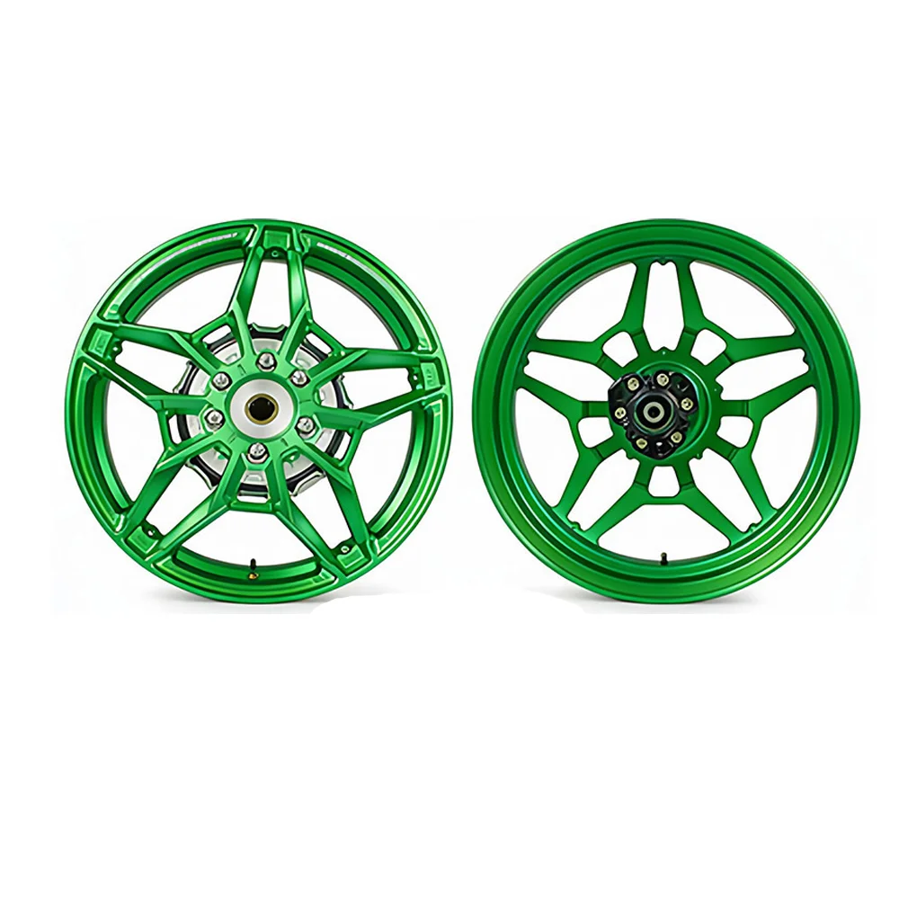 For Honda Fiorno 125 Motorcycle Front Rear Wheel Hub Aluminum Steel Ring 12 Inch Rear Disc Brake Wheel Hub