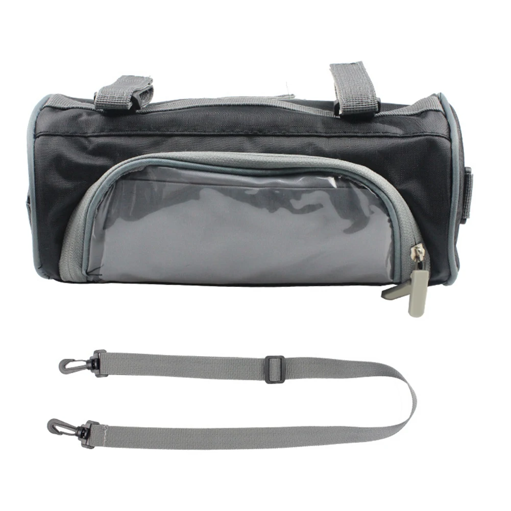 

Easy Installation Motorcycle Bag Front Storage Bag As Shown In The Picture Handlebar Storage Buckle Fastening Easy Installation