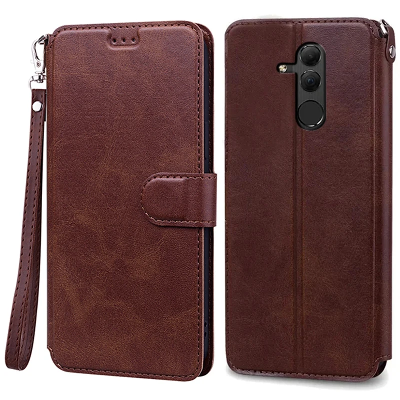 Capa de telefone de couro magnética para Huawei, Bumper protetor, Capa para Mate 20 Lite, Mate20 Lite