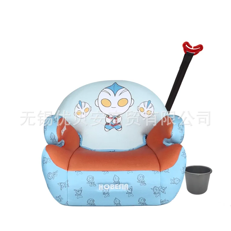 سلامة الأطفال مقعد ارتفاع وسادة سيارة تحمل وسادة مقعد الطفل كبير الطفل تحمل بسيط ISOFIX لعمر 2-3-12 سنة #3