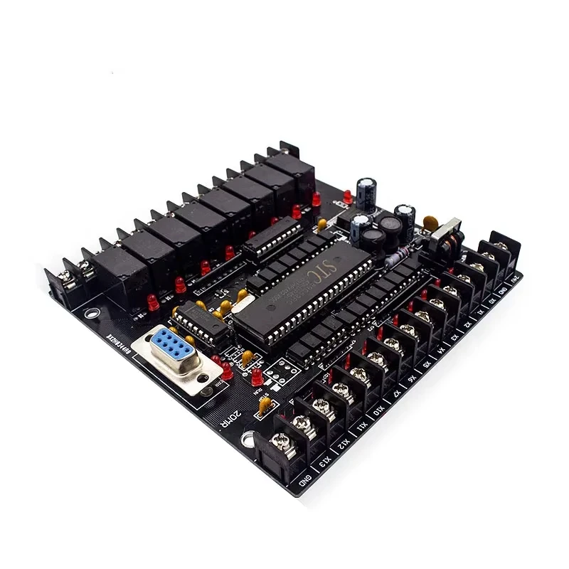 PLC Industrial Control Board 20MR 30MR 51 Single-chip Microcomputer Control Board Single-chip Microcomputer Industrial Control B