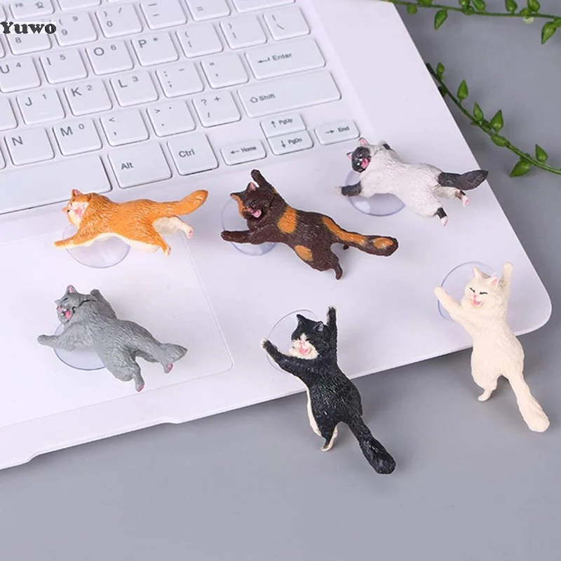 

Cute Cat Mobile Phone Holder Suction Cup Desktop Stand Tablet Stent Kitten Gifts