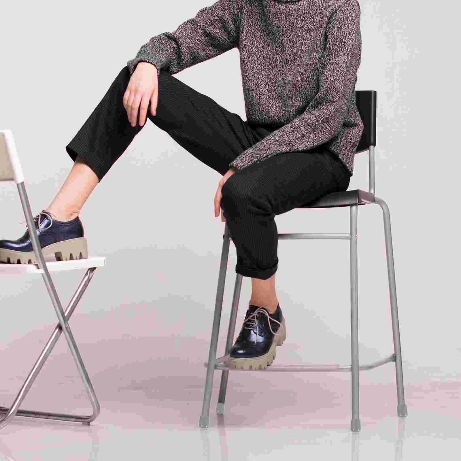 10 Pcs Chair Leg Protection Cover for Hardwood Floors Foot Accessories Furniture Feet Protector Mats Desk Legs