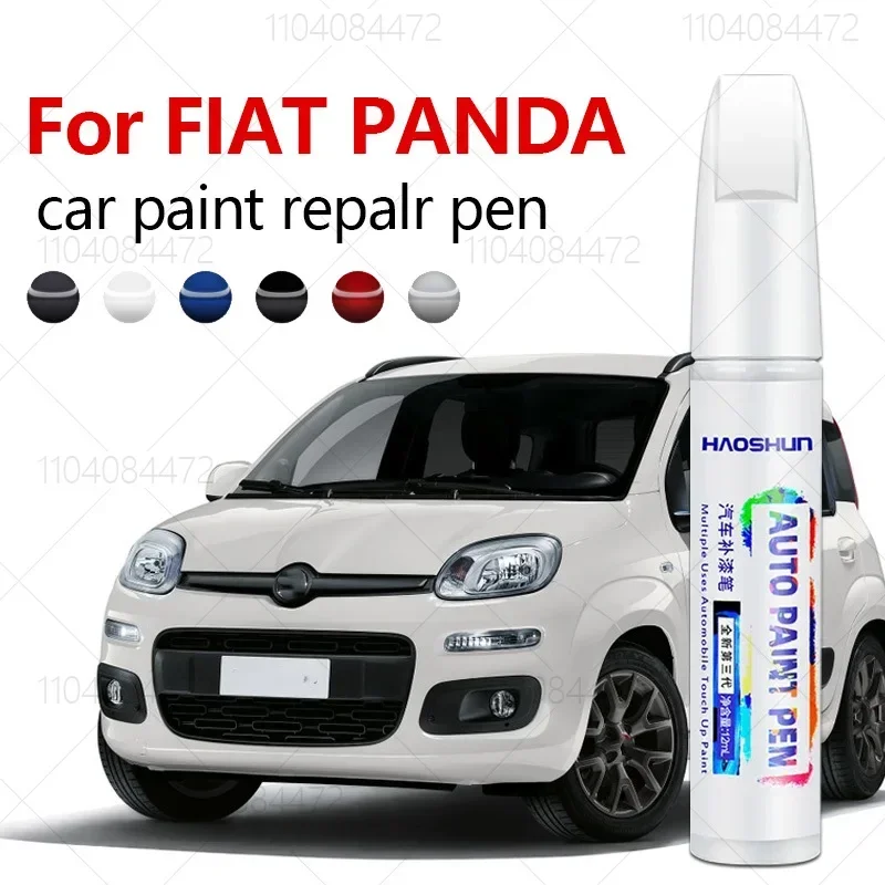 Paint Repair Pen Touch Up Scratch Remover DIY Auto Accessories Black White Blue Green For FIAT PANDA 1980-2025 141 169 312 L0