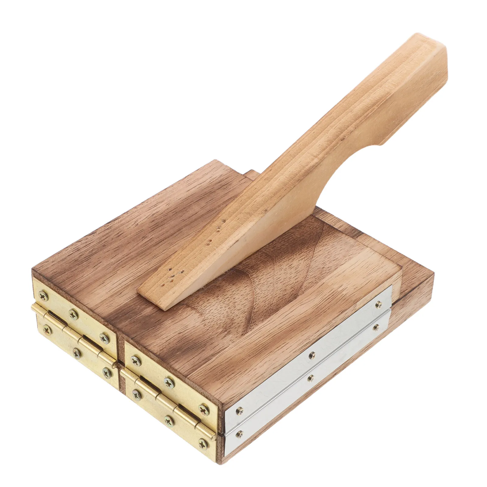 Manual Wood Dumpling Skin Press Mould Home Kitchen Dough Presser Tool Reusable Dumpling Maker Tortilla Wrapper Maker