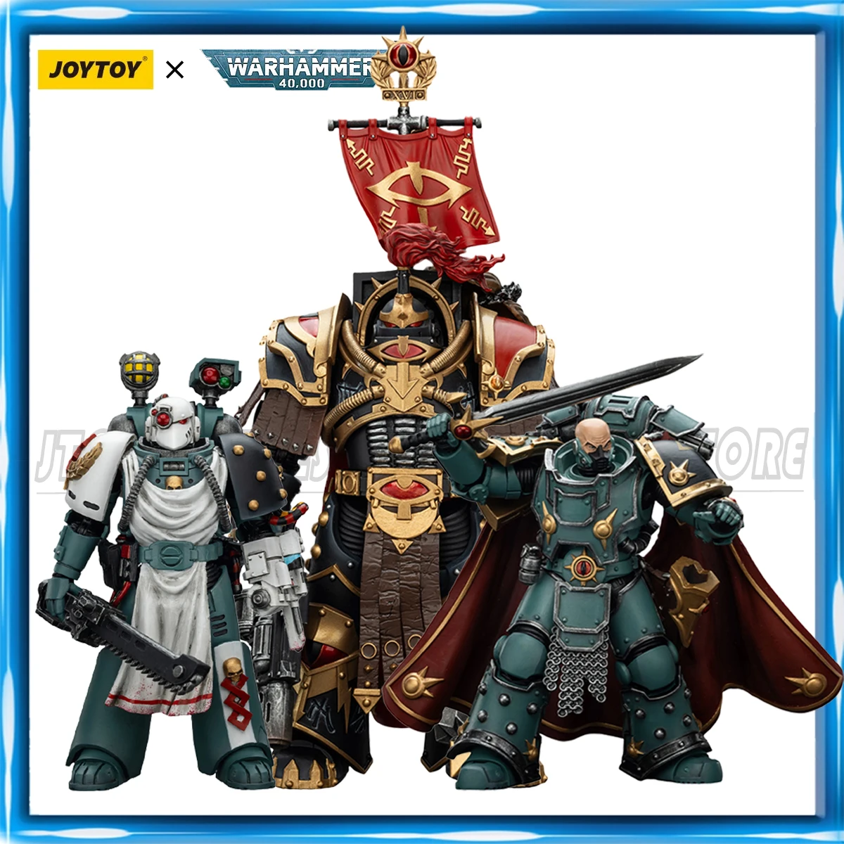 

[Предварительный заказ] JOYTOY Warhammer40K 1/18 Фигурка Сыны Гора Легион Катафаtii Претессор Чемпион Аптекарские фигурки Игрушки