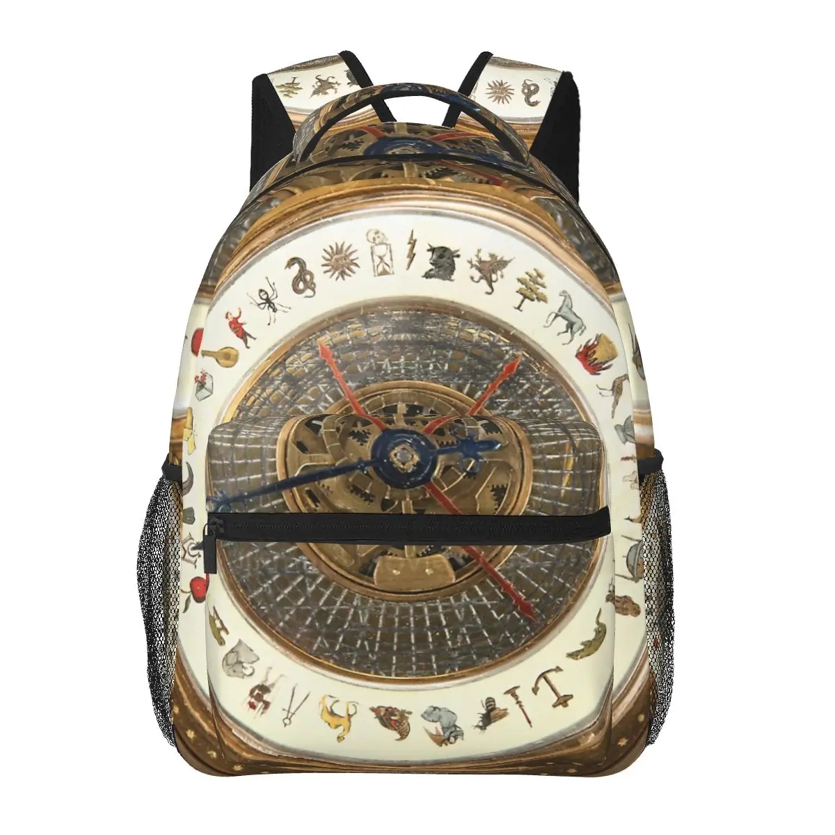 

Golden Compass Alethiometer Backpack for Girls Boys Travel RucksackBackpacks for Teenage school bag