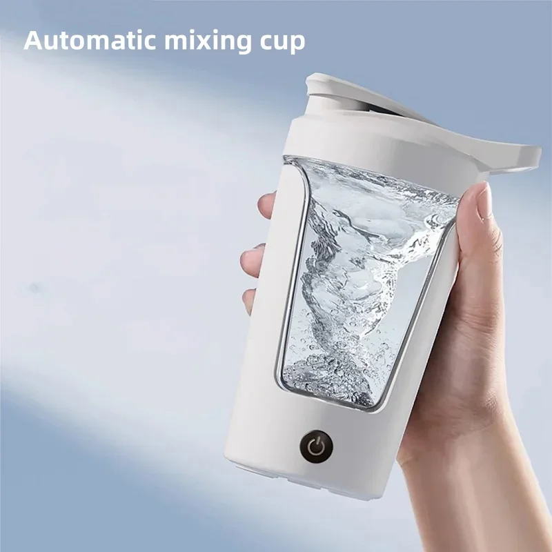 Electric Mixing Cup Protein Powder Automatic Shaking Cup Rechargeable Coffee Milk Cup Portable Stirring Sports Fitness Kettle