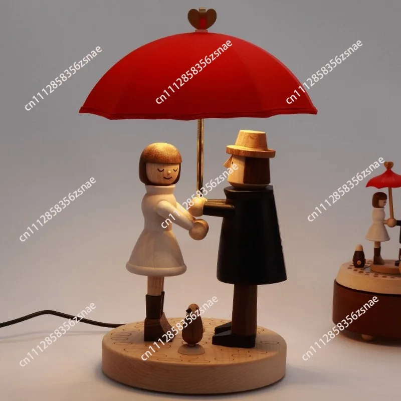 Merry Christmas creative design night light USB bedside LED Christmas wedding gift