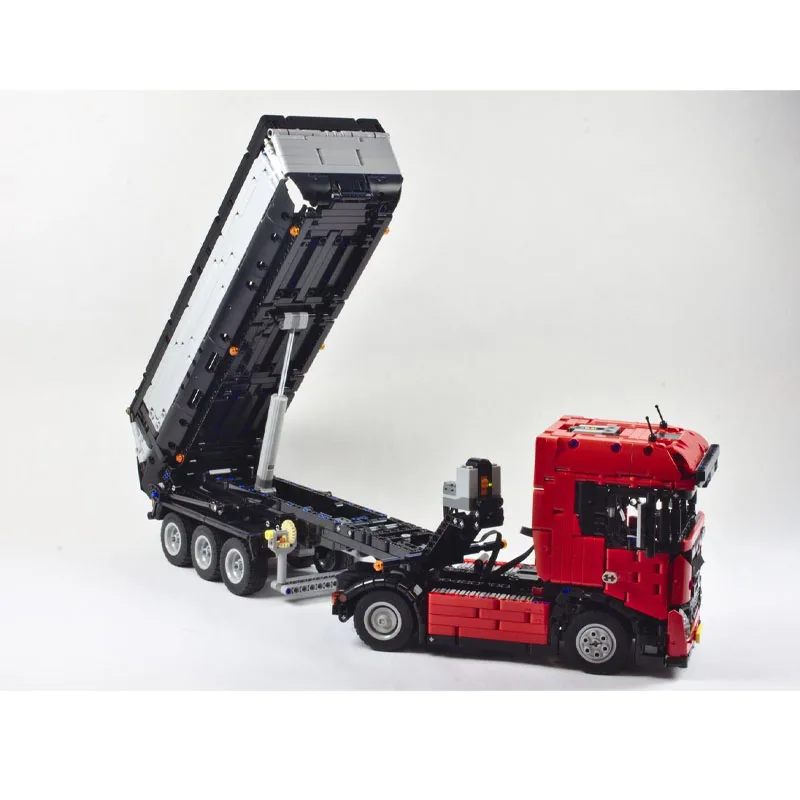 City Important Transport Big Truck MOC-39430 Electronic RC Heavy Dump Truck • 2548 Parts Building Block Model Kids Toy Gift