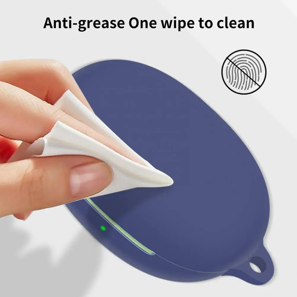 Custodia protettiva per auricolari compatibile con Bluetooth ecologico Anti-caduta per Realme Buds Q2S