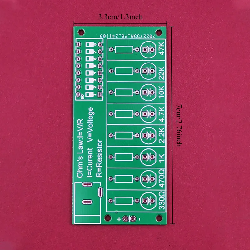 Kit de prática de solda DIY - Aprenda eletrônica e melhora suas habilidades com placas de circuito fáceis de montar