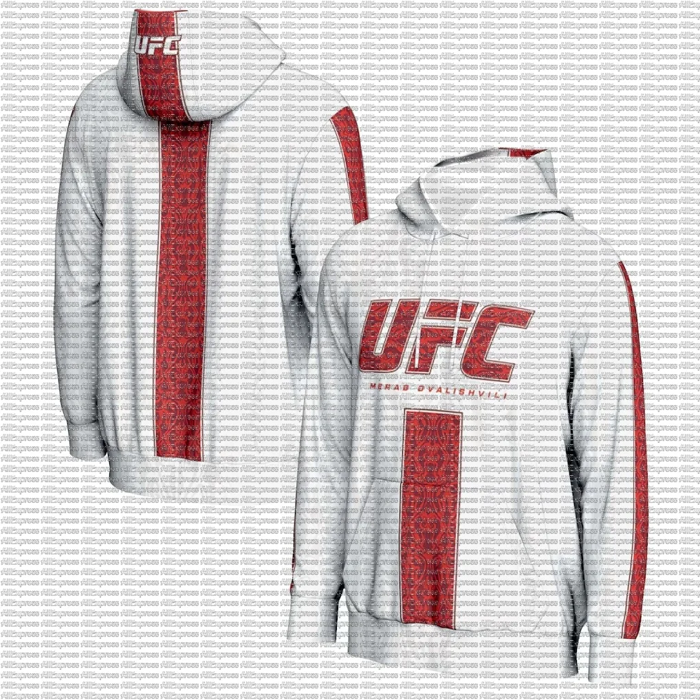 

Толстовка UFC Ultimate Fighting Championship, коллекция осень-зима 2025, мужская и женская спортивная одежда, повседневная удобная мода