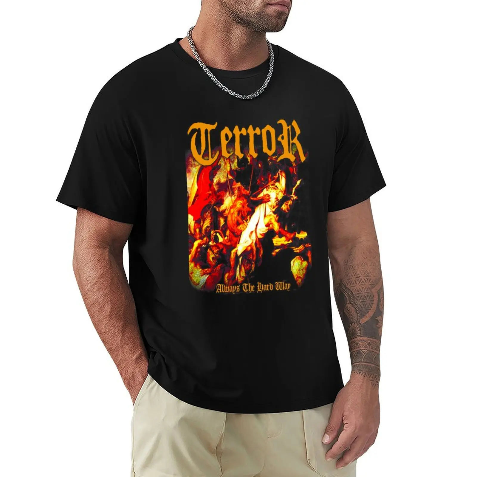 

Terror Band T-Shirt anime clothes anime figures mens graphic t-shirts big and tall