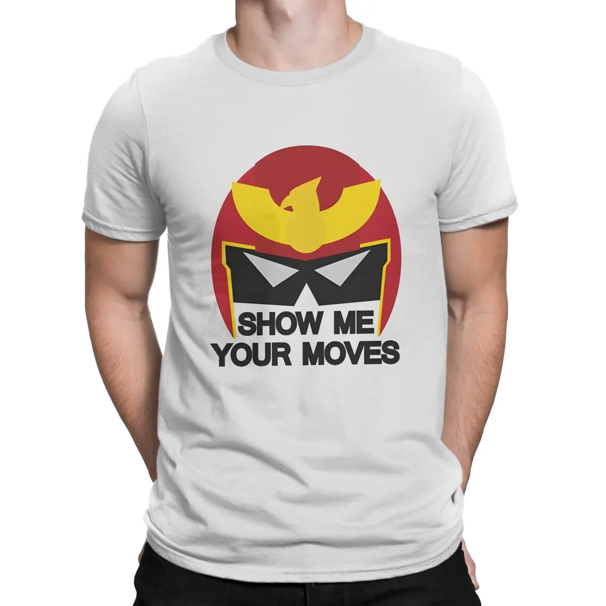 F-Zero Speed Game Show Me Your Move Tshirt Homme Men's Tees Polyester T Shirt For Men