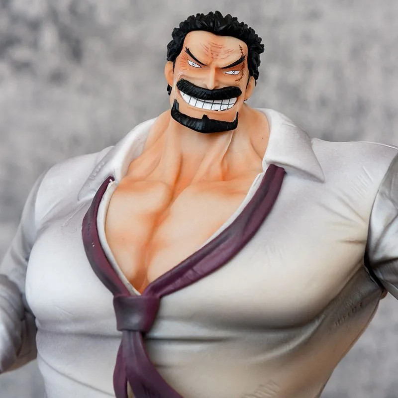 29.5cm Monkey D Kapu Model One Piece Action Figure Manga Figurine Anime One Pieces Garp Figuras GK Statue Ornaments Toys Gift