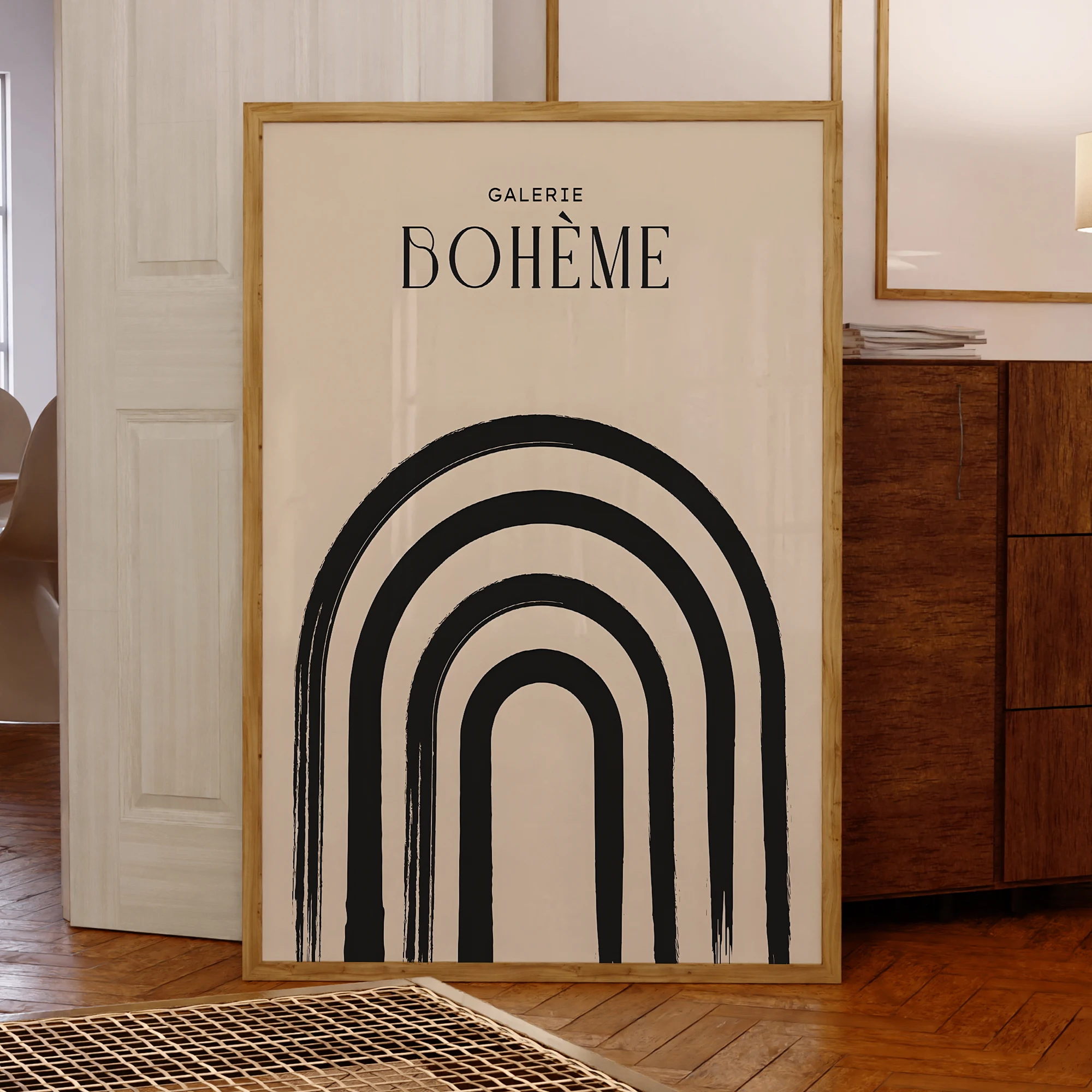 Moderne abstrakte Galerie Boheme Wand Kunstdrucke Leinwand Malerei Poster Bild für Wohnzimmer Home Decor