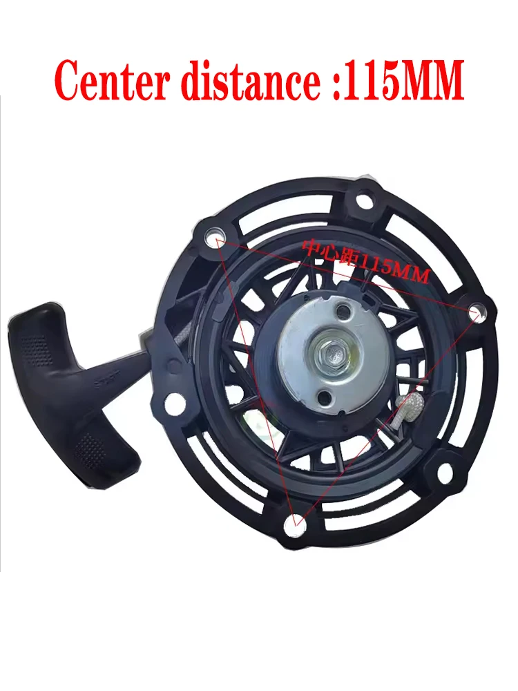 148F Recoil starter for Dajiang Loncin Zongshen 24V 148F inverter generator pull start rewind spring rope handle