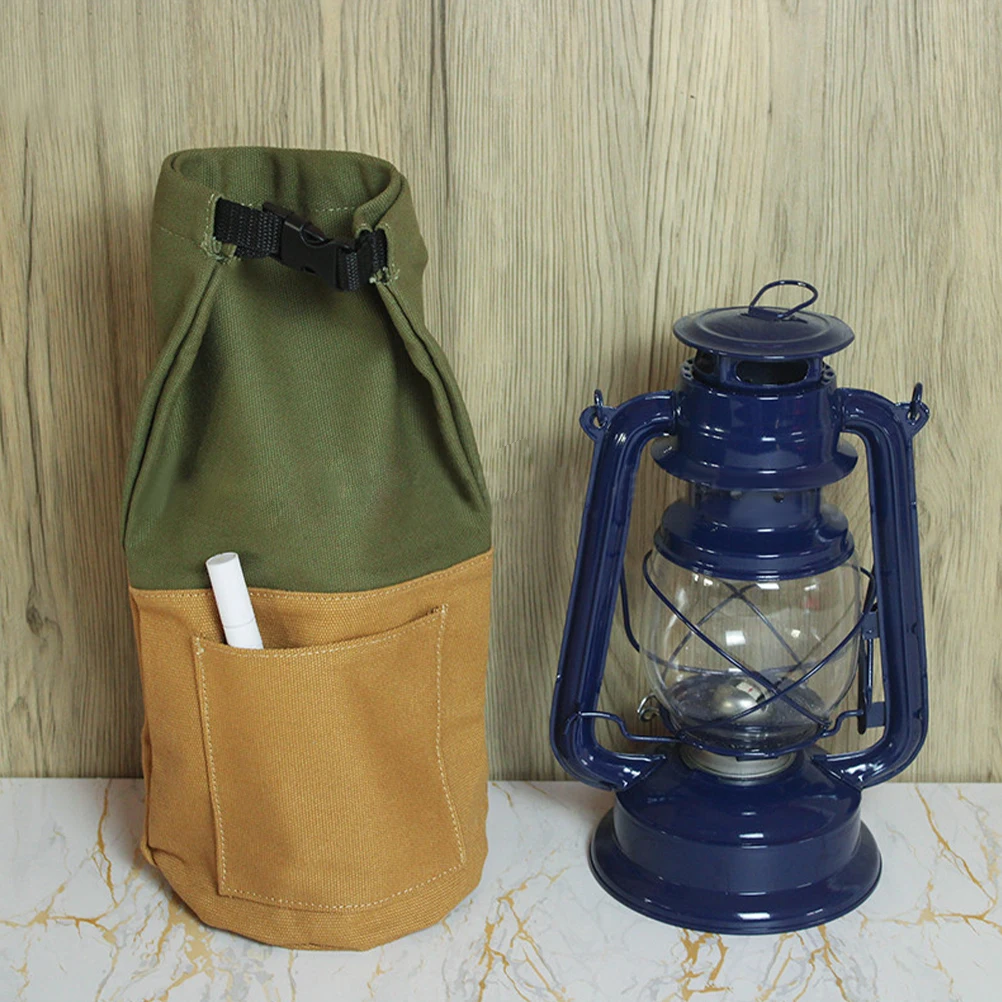 

Vintage Lantern Storage Camp Camping Bag Holders Oil Lamps for Outdoor Lanterns Bags Buckle