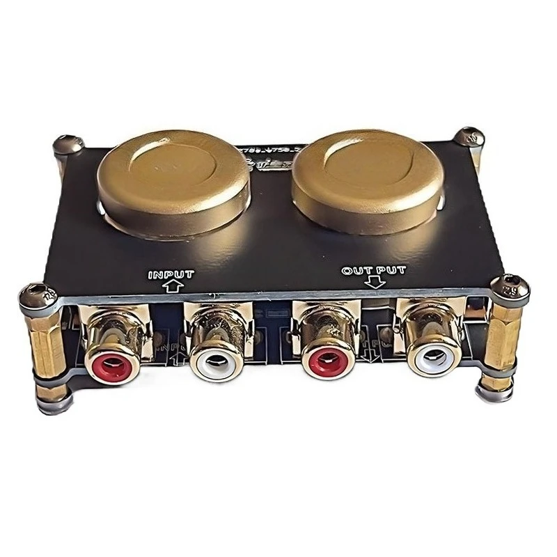 For AV103 Audio Isolator Boost, Audio Improvement Boost Sound Passive Preamp Boost Amplification Gain