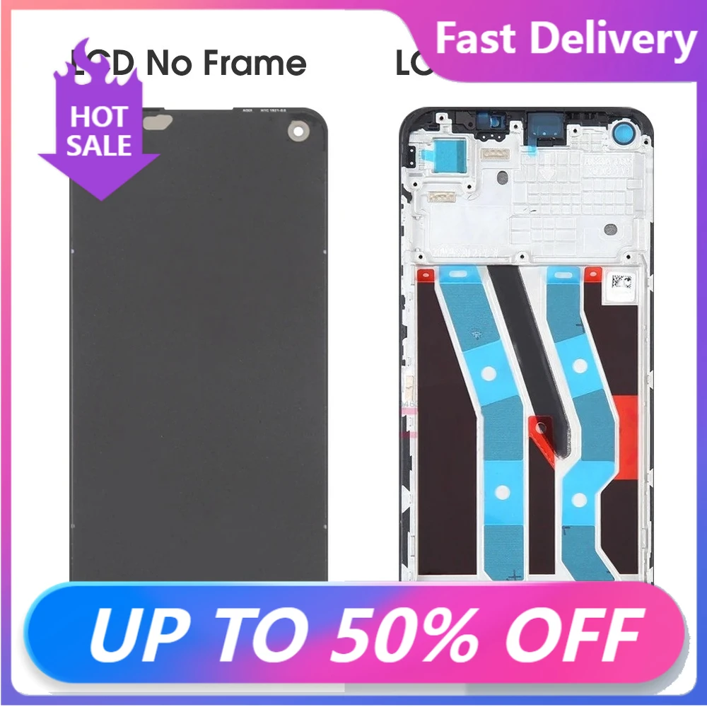 

6.4" TFT / OLED For Realme 10 RMX3630 LCD Display Touch Screen For Oppo Realme 10 4G SCreen Replacement Fast delivery