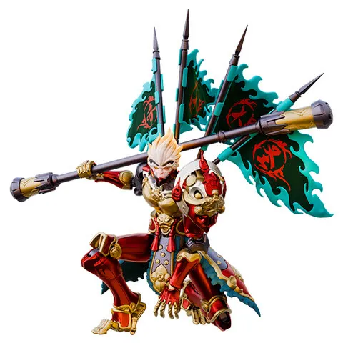 

Подвижная модель в сборе Great Sage Equaling Heaven (Летающий флаг), сборка без клея/Эксклюзивные детали золотой кадугеля