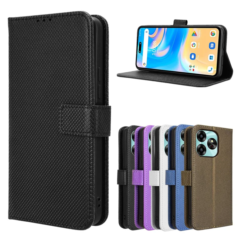 Flip Case For Umidigi G6 5G Case diamond Wallet Leather for Umidigi A15T Bison X20 International edition Cover