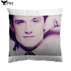 18 ''x 18'' Josh Hutcherson Whistle Edit Meme kwadratowe poszewka na poduszkę pokrowce poszewki na poduszki 45cm x 45cm