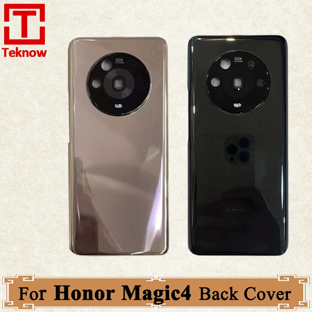 

AAA+ quality Back cover For Honor Magic4 Back Battery Cover LGE-AN00 Housing Rear Door Case For Honor Magic 4 Back Case Replace