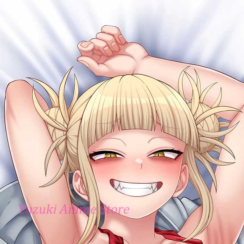 Dakimakura Toga Himiko Hero Academia Body Pillow Cover Anime Double-Sided Print 2WAY Life-Size Pillowcase