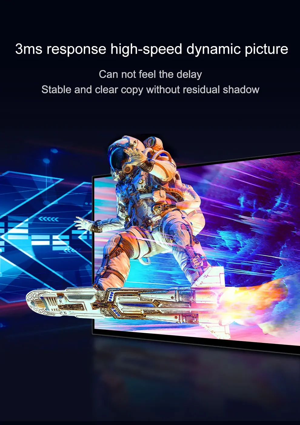 15.6 Inch 4K UHD IPS HDR Portable Display Stereo Multi-function Screen 3840*2160P Extended Display for Phone PC Laptop PS4/PS5