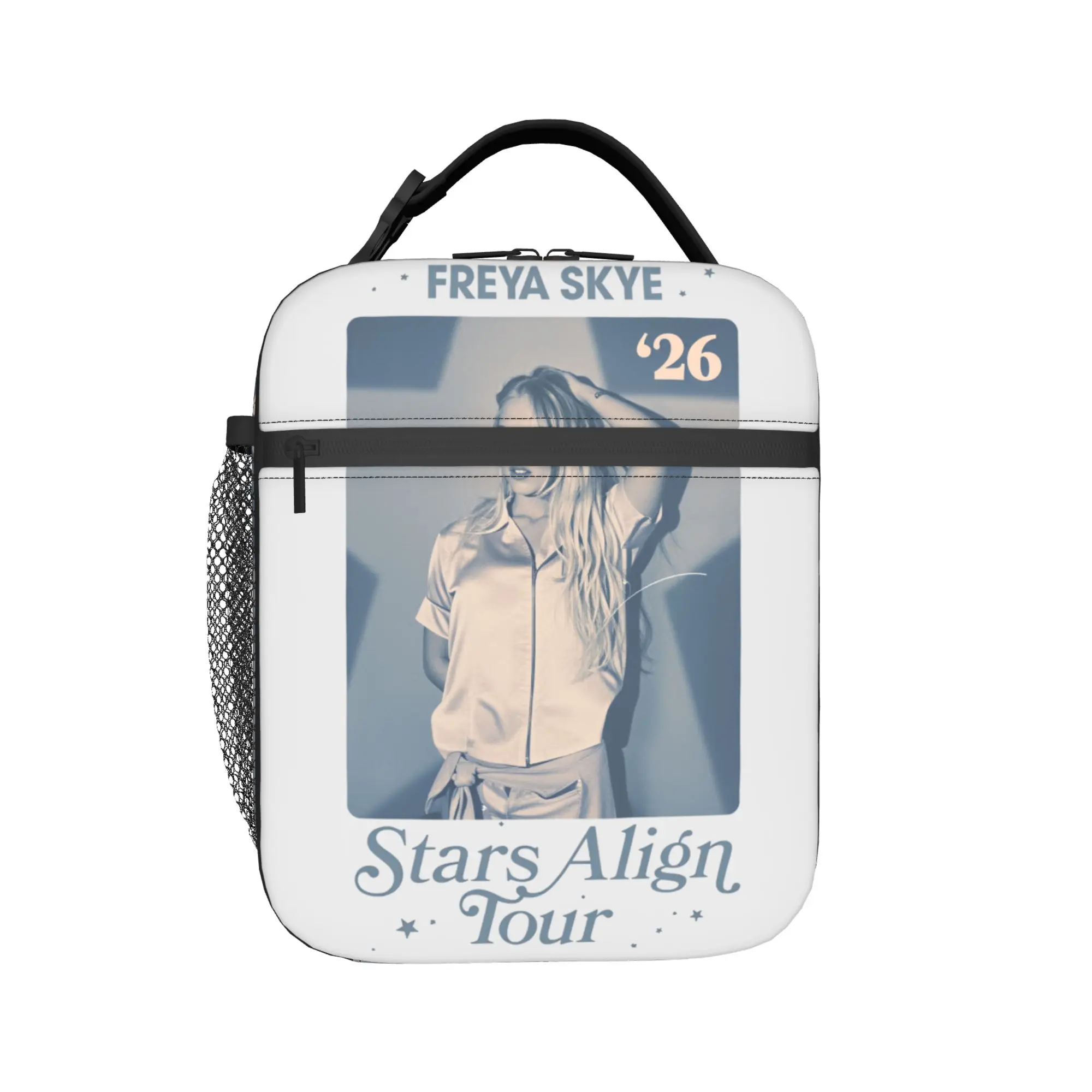 Freya Skye Stars Align Tour Lunch Bag Kawaii Lunchbox Outdoor Picknick Tragbare isolierte Thermo-Lunch-Taschen für Erwachsene – Detail 2