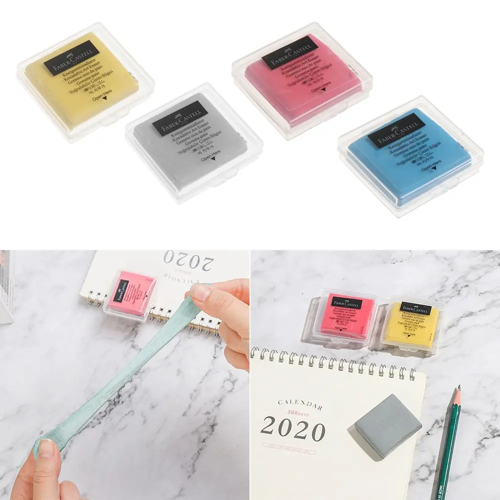 

Plasticine Art Painting Wipe Rubber Kneaded Plasticity Eraser Soft Erasers