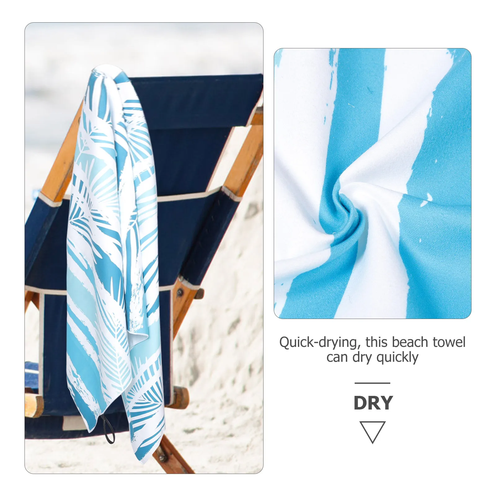 

Large Printed Beach Towel Polyester Quick-Dry Multi-Function Soft Durable Lightweight for Travel Beach Pool Camping Towels
