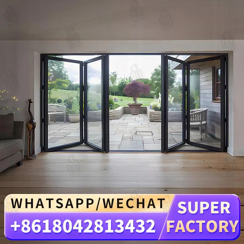 

Customizable Factory Made Multi Function Windows Foldable Door Ideal for European Office Spaces
