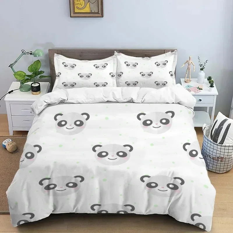 Luxury New 3D Print Cartoon Art Print Three Piece Bedding Set Fashion Article For Beds Quilt Covers Pillowcases Bedding Set 6