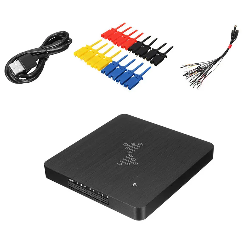 DSLogic Plus 16CH Logic Analyzer with USB 2.0 400MHz Sampling Rate 256Mbits Hardware Memory Debugging Kit
