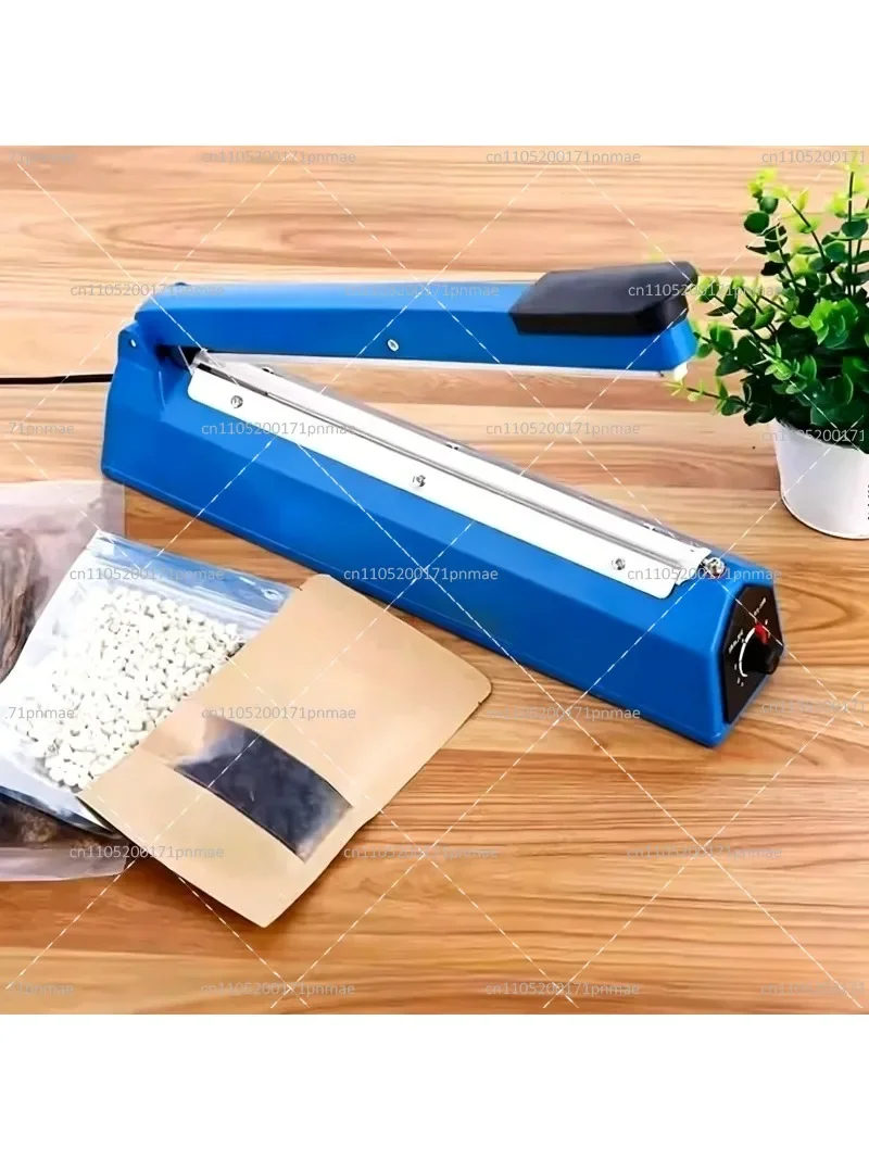20cm Manual Impulse Heat Sealing Machine Plastic Aluminum Bags Packing Tool for Home Kitchen Use