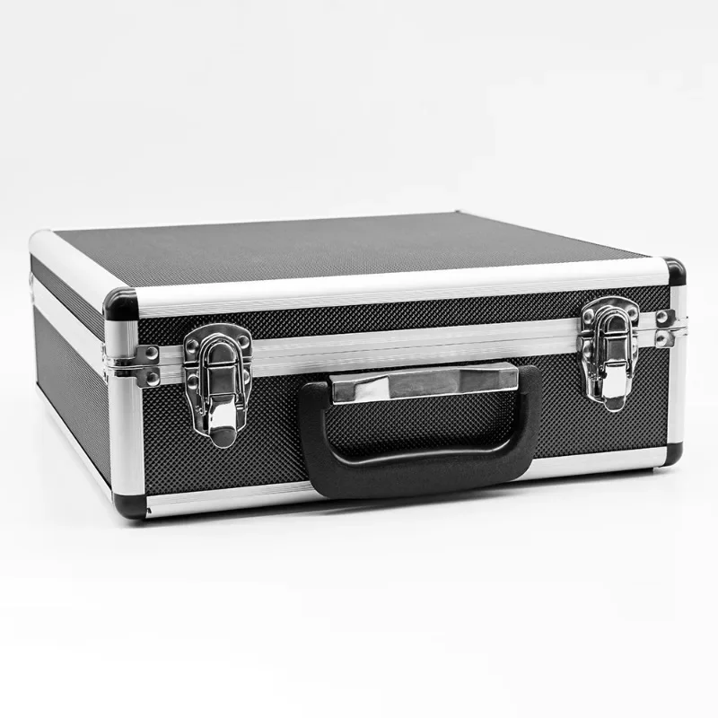 

Professional Aviation Aluminum Alloy Tool Carrying Case, Black Flight Case, Equipment Tool Case