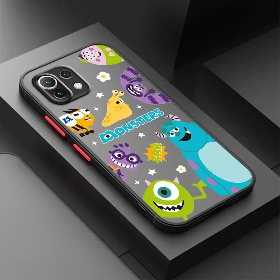 Disney Monsters Inc Cassa Del Telefono per XiaoMi Redmi 9 9A 9i 9C 9T 10 10A 12C 2022 10C 12 4G K40 Pro custodia morbida funda