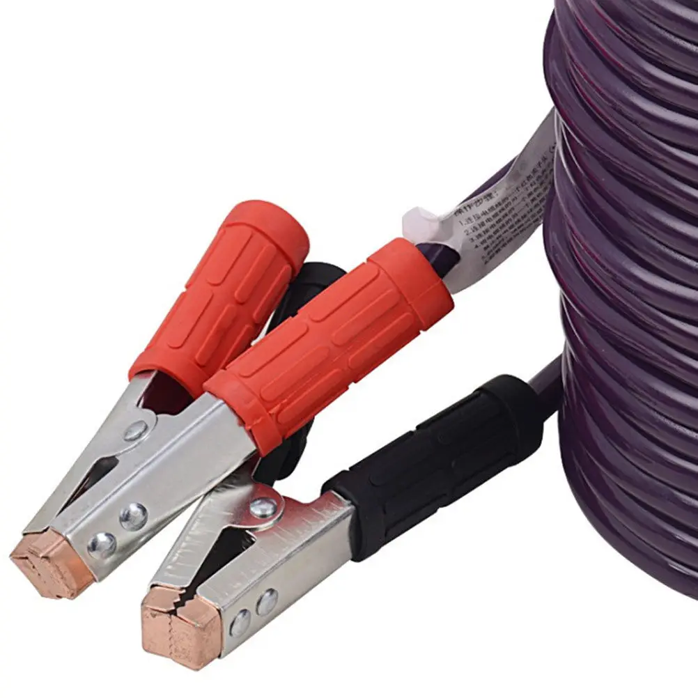 

5 Sets Battery Alligator Clips Black Red Double Insulated Metal Spring Loaded Car Battery Clamp Electric Test Lead Probe Clamp