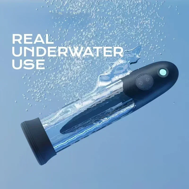 Electric Penis Pump Penis Enlargement Vacuum Pump for Men Penis Extender Cock Endurance Trainer Male Masturbation Adults Sex Toy