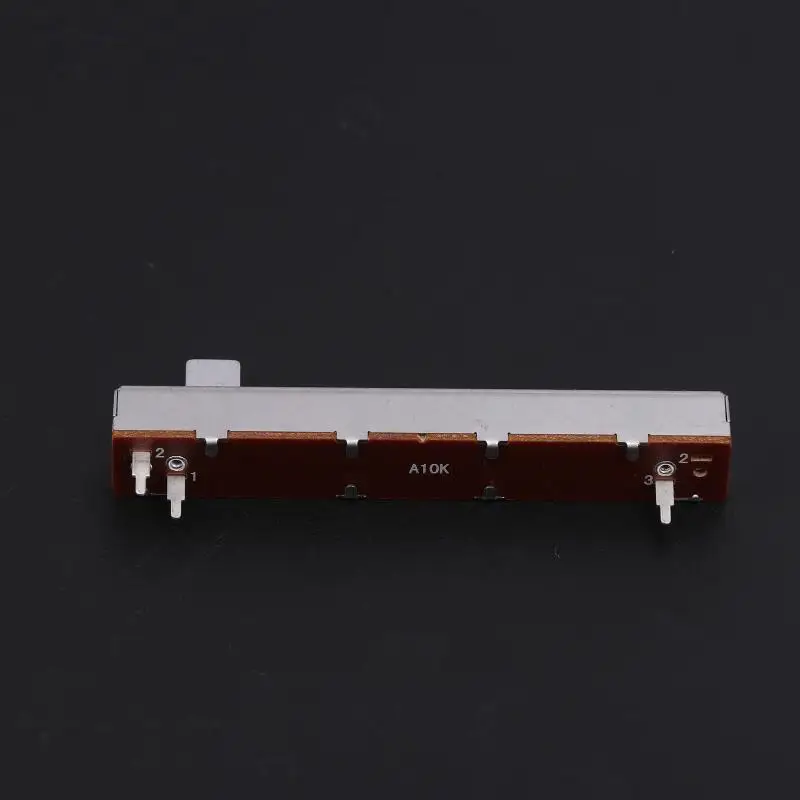 Straight Slide Potentiometer Mono Channel Mixer Fader Stroke 6Mm 1 2 3Pcs 88Mm 3 Pin Single Potentiometer A10K B10K